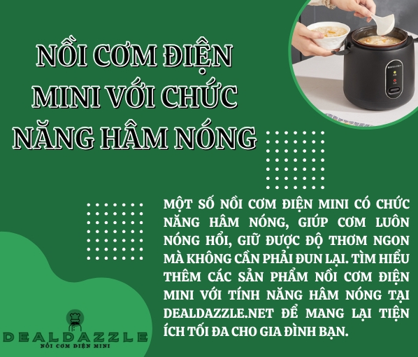 Giảm Giá NỒI CƠM ĐIỆN MINI DEALDAZZLE