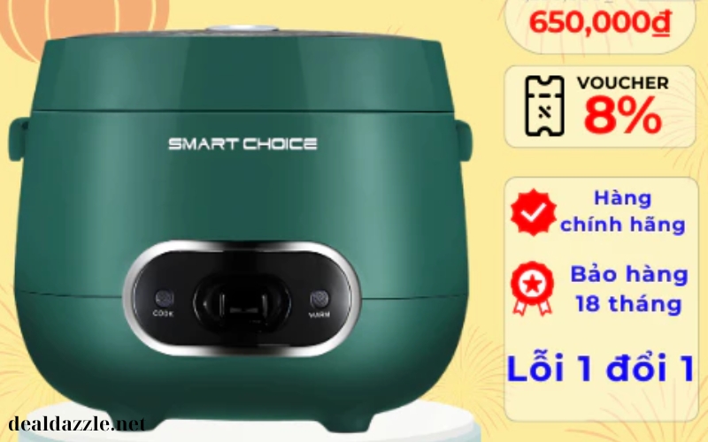 Nồi Cơm Điện Mini SMARTCHOICE (1)